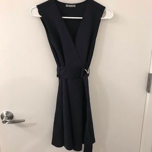 Navy Neoprene Zara Dress - size M - never worn